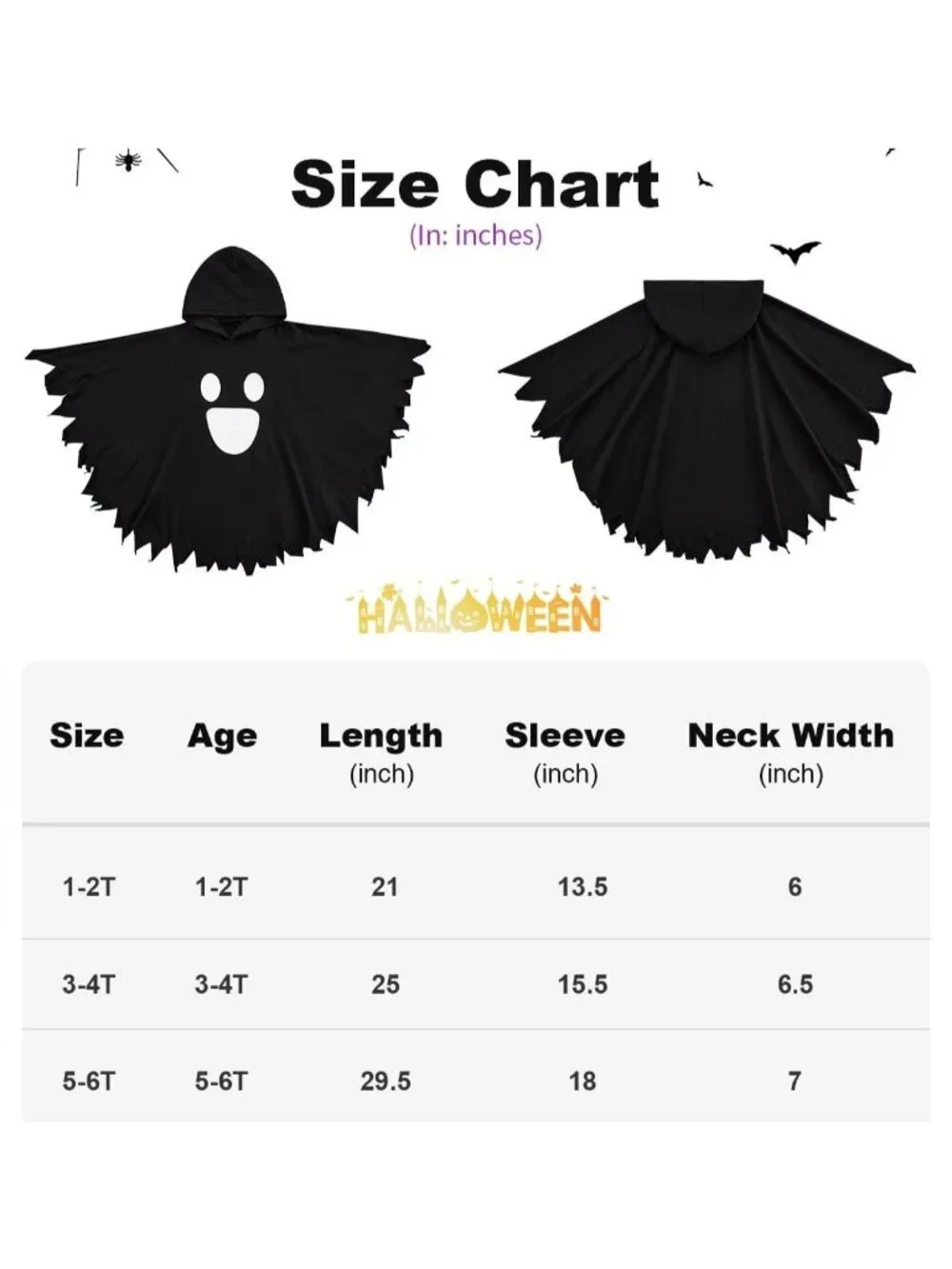 N/A ghostly costume